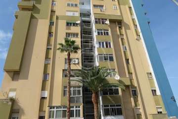 Accidente laboral en las obras del ARRU de Jinámar (Foto TA)